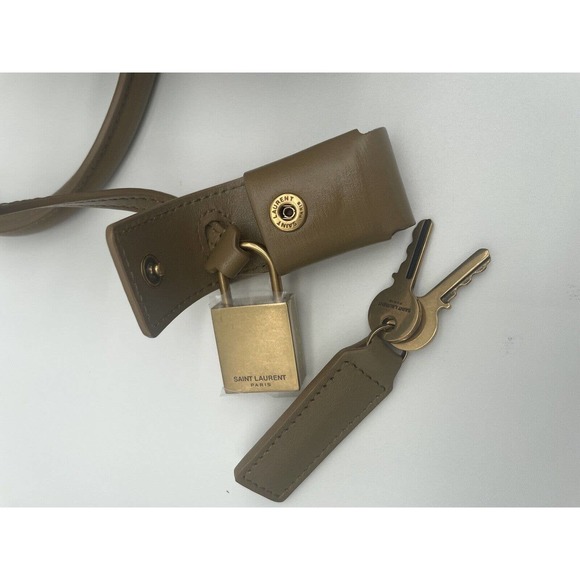 $2600 BRAND NEW SAINT LAURENT YSL NANO SAC DE JOUR LEATHER TOTE SHOULDER BAG! - Picture 9 of 15